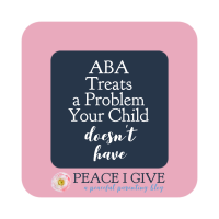 ABA Treats a Problem Your Child Doesn't Have